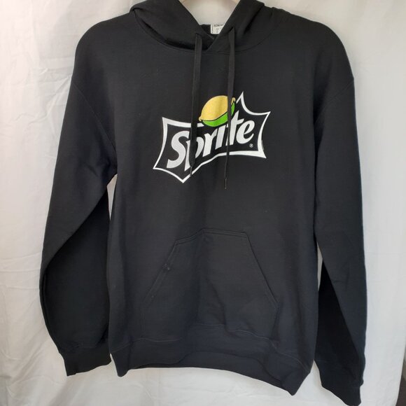 New Small Sprite Logo Black Pullover Hoodie - Picture 6 of 6
